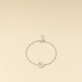 Hermes 18K White Gold Finesse Diamond Bracelet