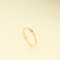 Hermes 18K Rose Gold Kelly Diamond Small Model Bracelet