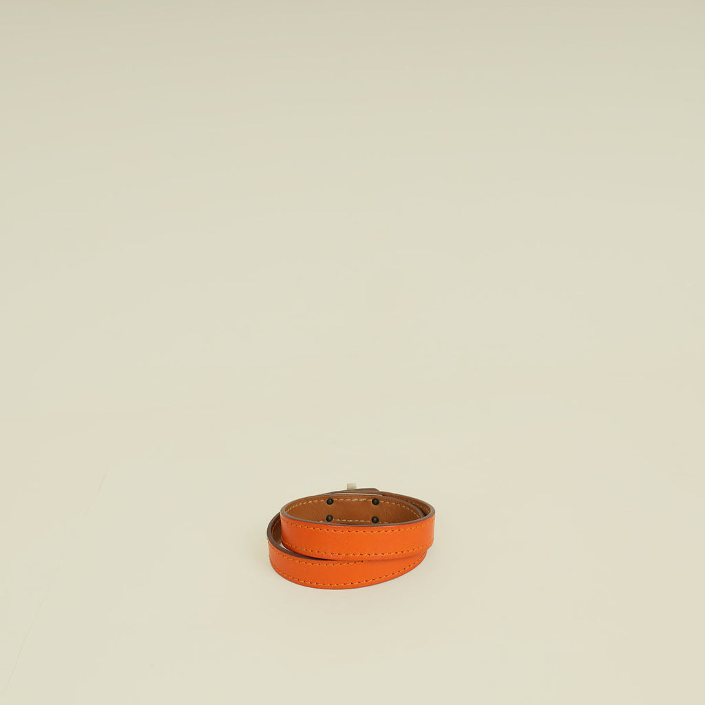 Hermes Feu Kelly Double Tour Bracelet