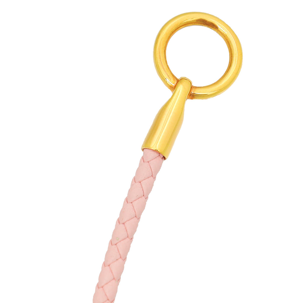 Hermes Rose Glenan Double Tour Bracelet