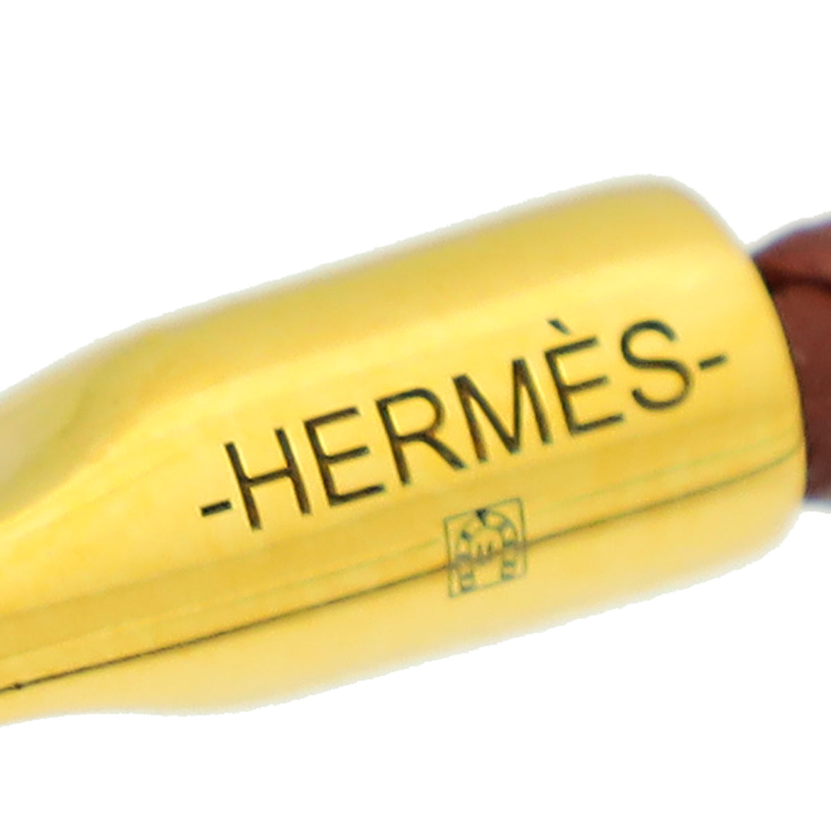 Hermes Rouge H Glenan Bracelet