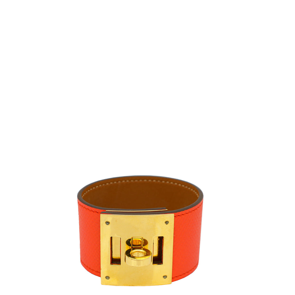 Hermes Capucine Kelly Dog Bracelet