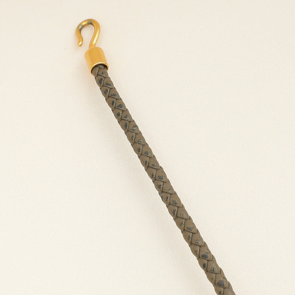 Hermes Etoupe Roulis Double Tour Bracelet