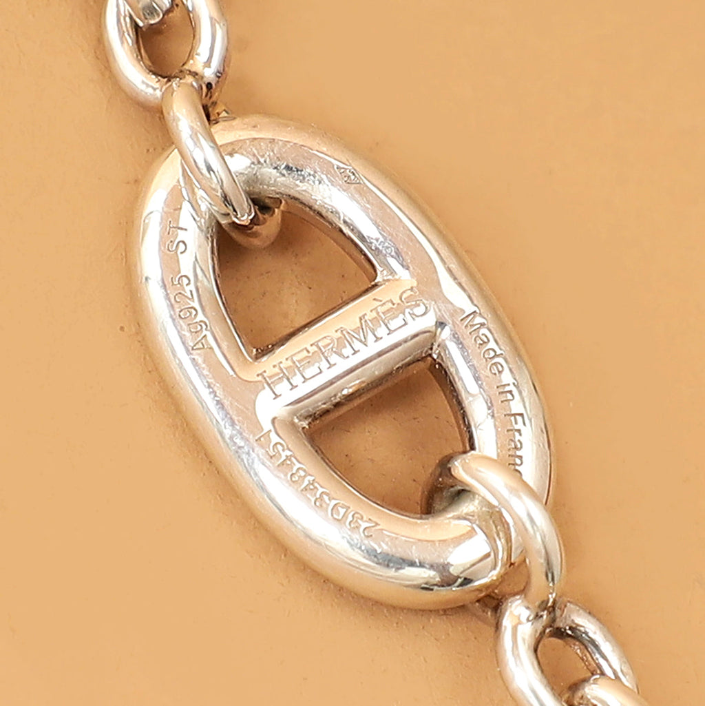 Hermes Sterling Silver Farandole Bracelet