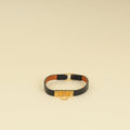 Hermes Noir Rivale Mini Bracelet