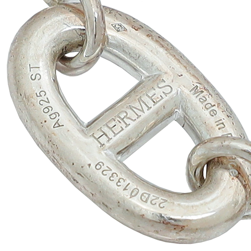 Hermes Sterling Silver Farandole Bracelet