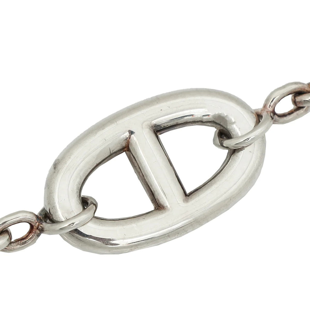 Hermes Sterling Silver Farandole Bracelet