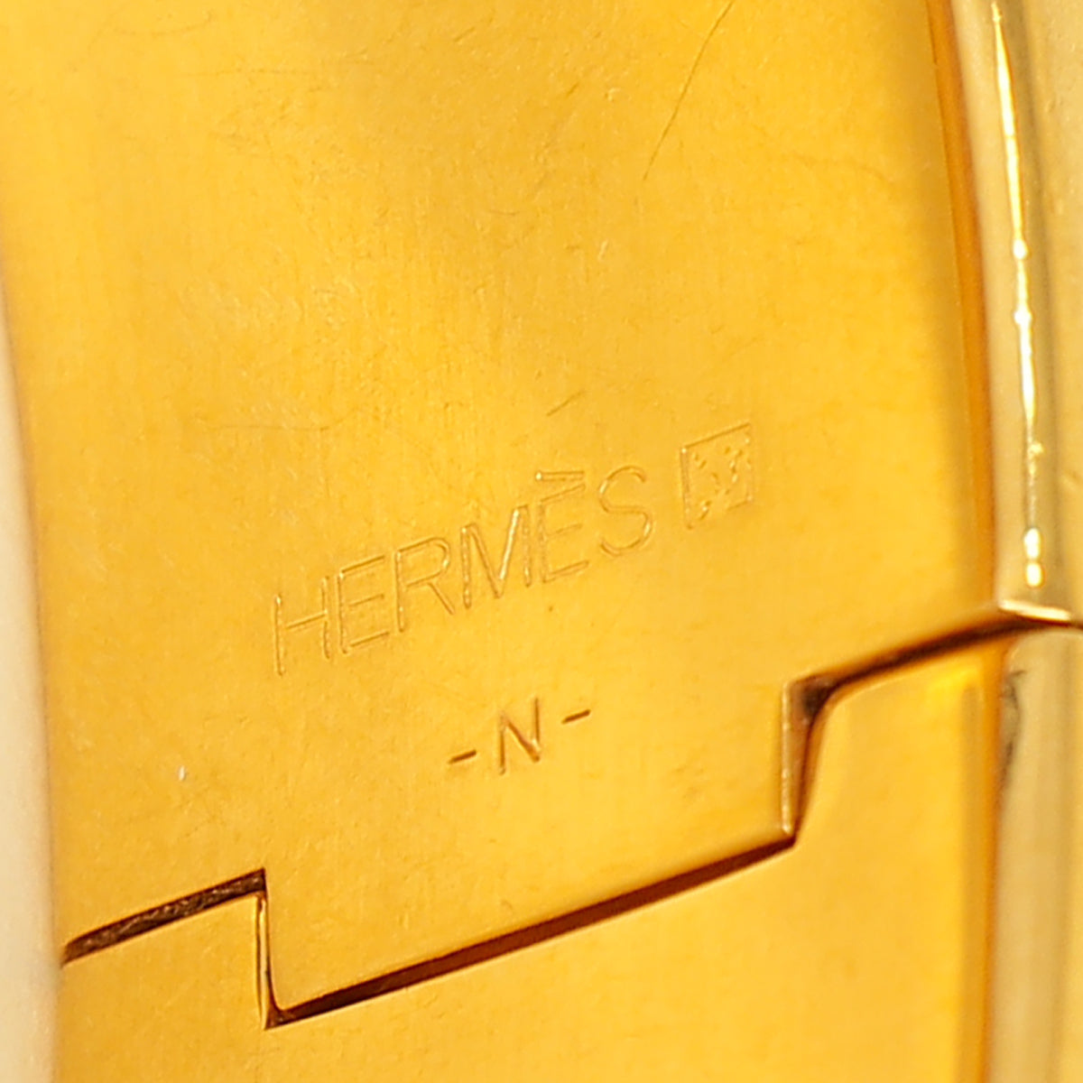 Hermes Rouge Clic Clac H GM Bracelet