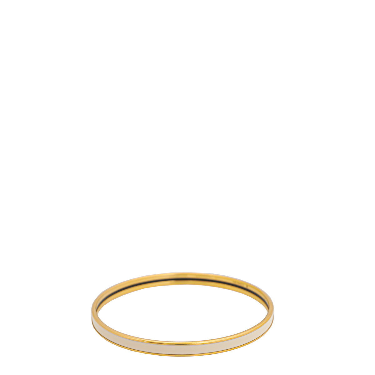 Hermes Creme Uni Bangle