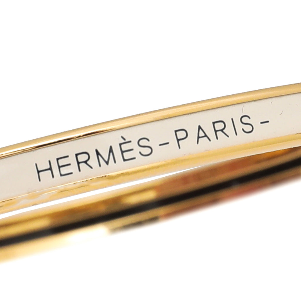 Hermes Creme Uni Bangle