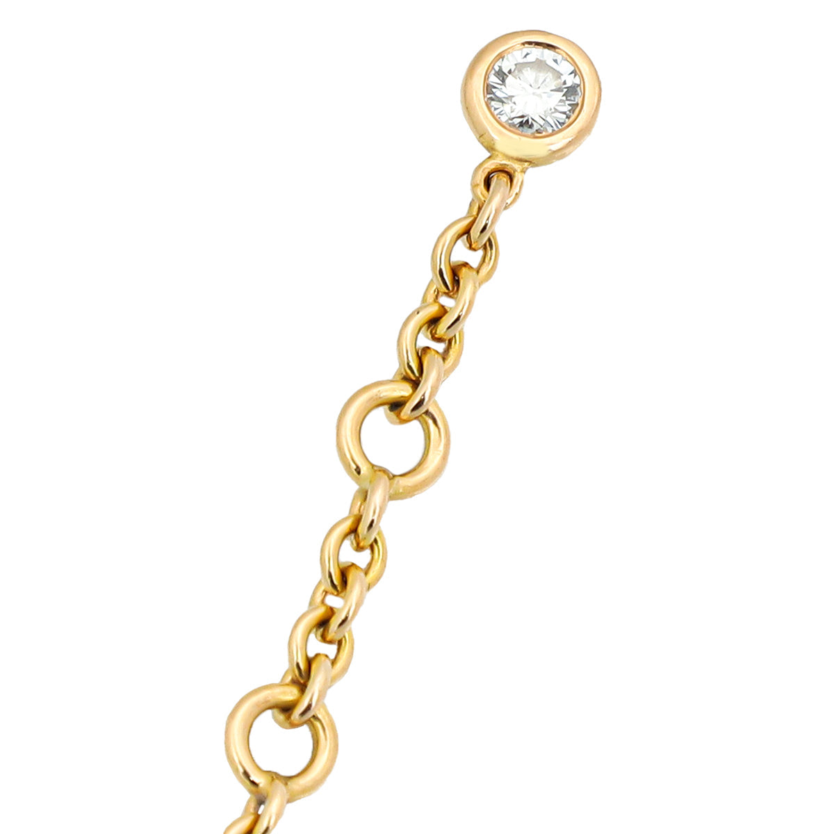 Hermes 18K Rose Gold Diamond Filet d'Or Very Small Model Bracelet