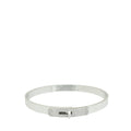 Hermes 18K White Gold Diamond Kelly Small Model Bracelet