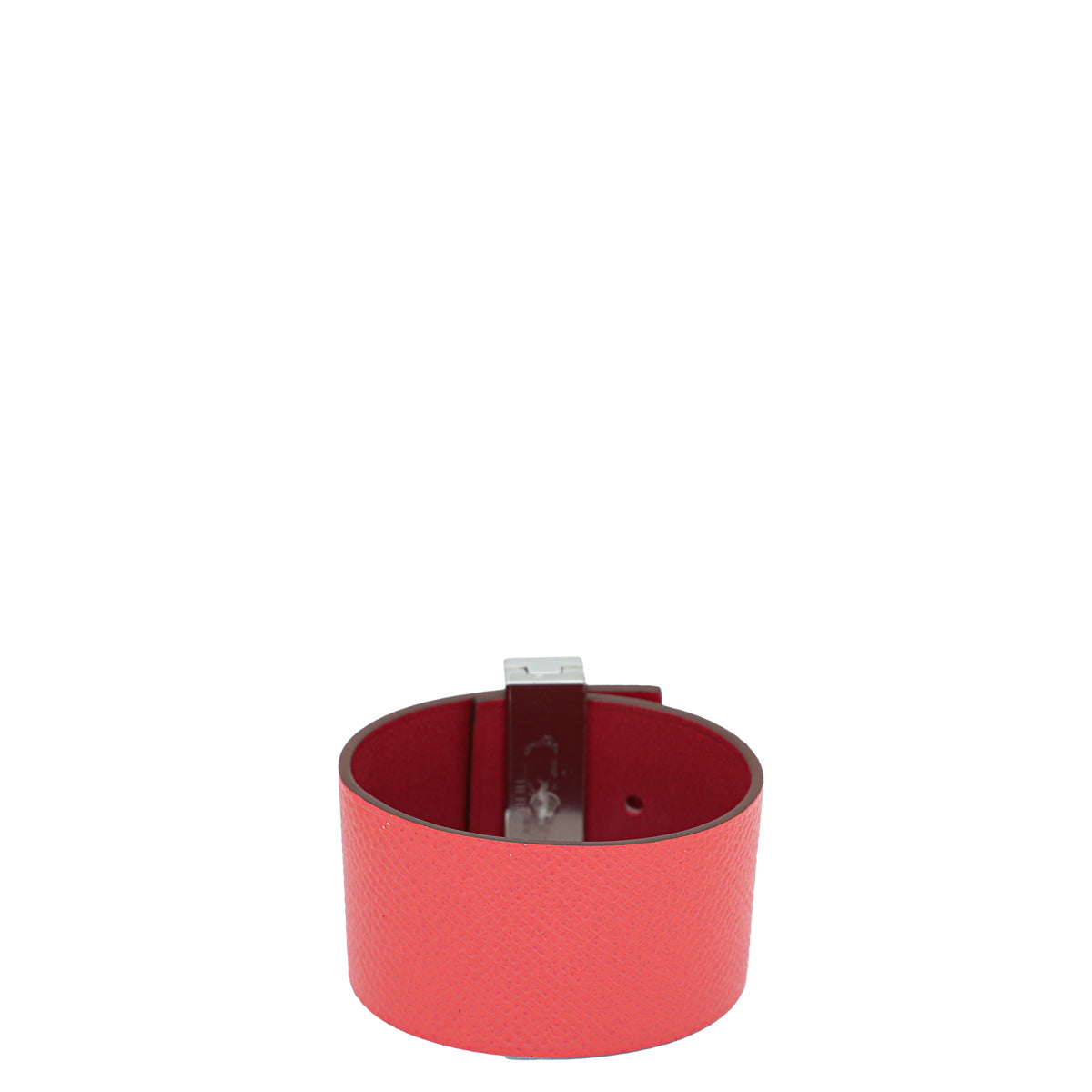 Hermes Rose Jaipur Vermillion Imprevisible Reversible PM Bracelet