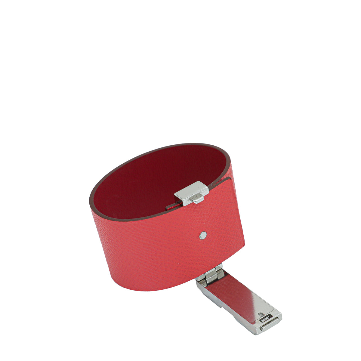 Hermes Rose Jaipur Vermillion Imprevisible Reversible PM Bracelet