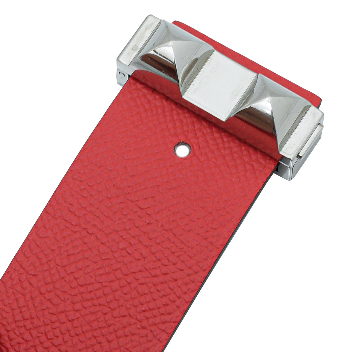 Hermes Rose Jaipur Vermillion Imprevisible Reversible PM Bracelet
