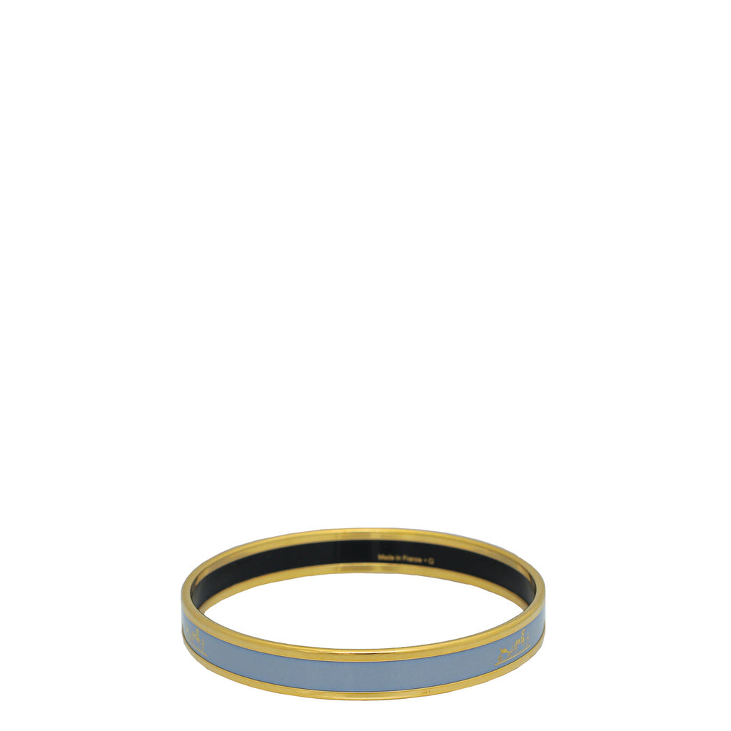 Hermes Lilac Caleche Bangle