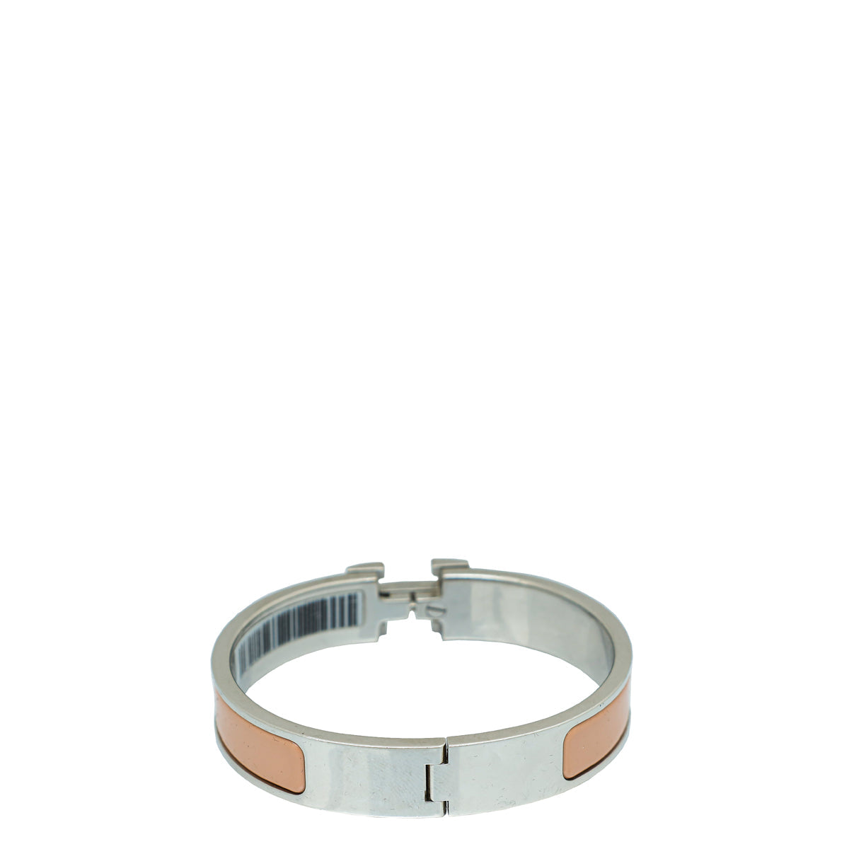 Hermes Rose Florida Clic H Bracelet