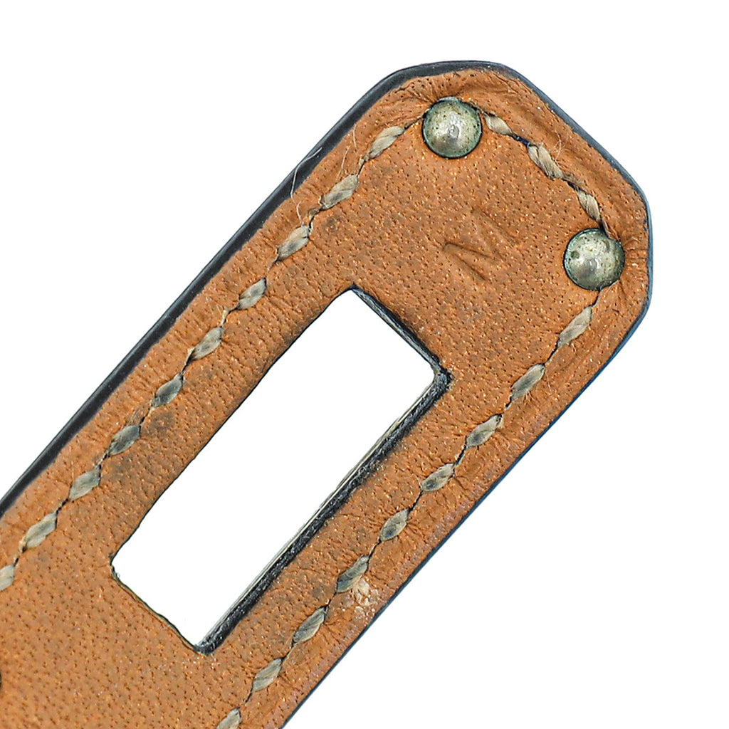 Hermes Blue Kelly Double Tour Medium Bracelet