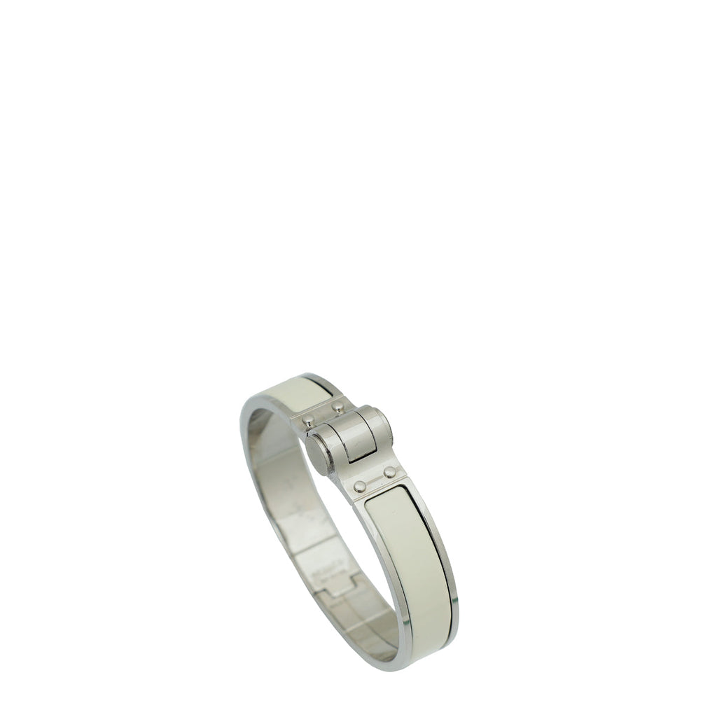 Hermes Craie Plain Hinge Bracelet