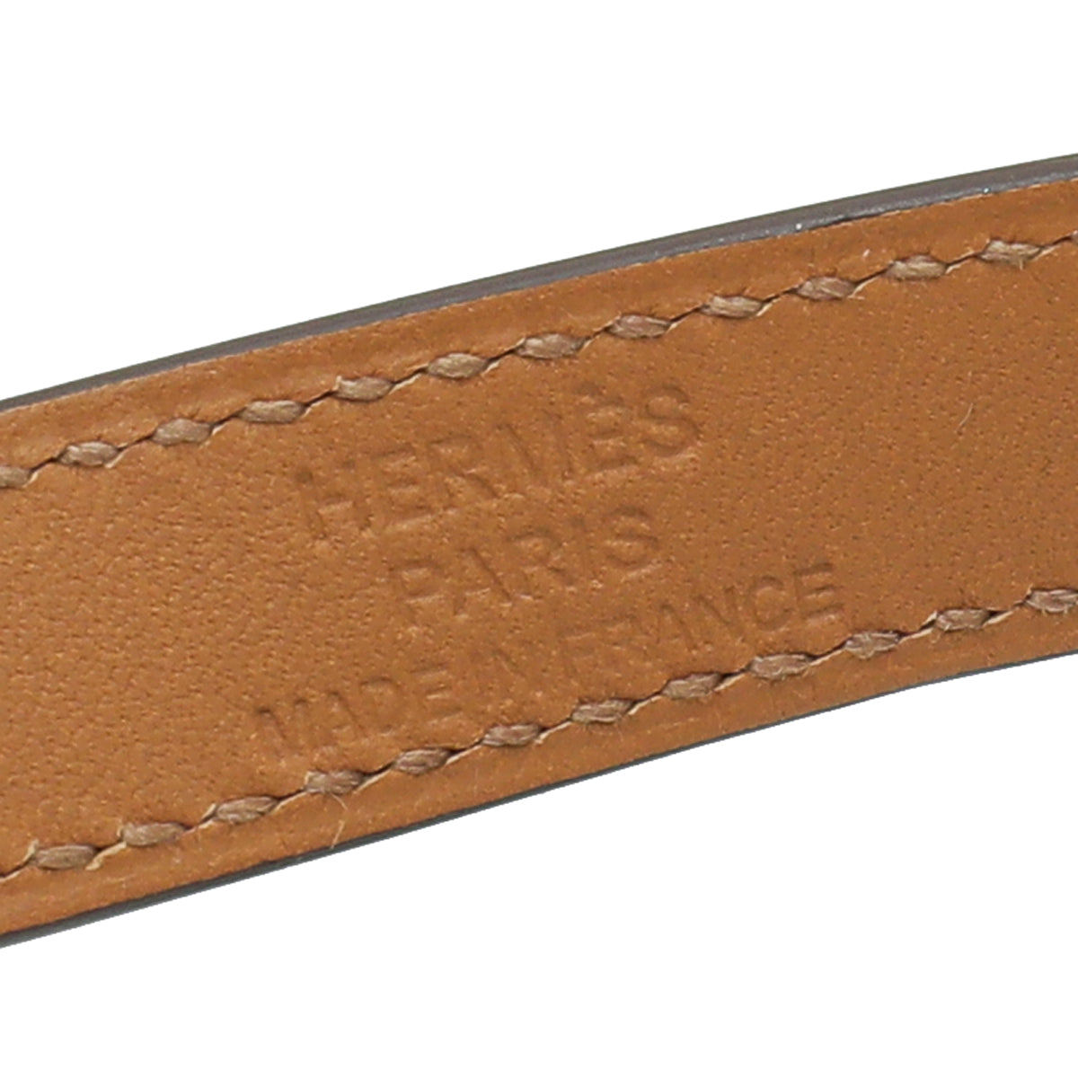 Hermes Violet Kelly Double Wrap Small Bracelet
