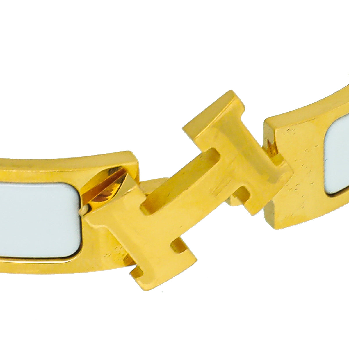 Hermes Blanc Clic H PM Bracelet