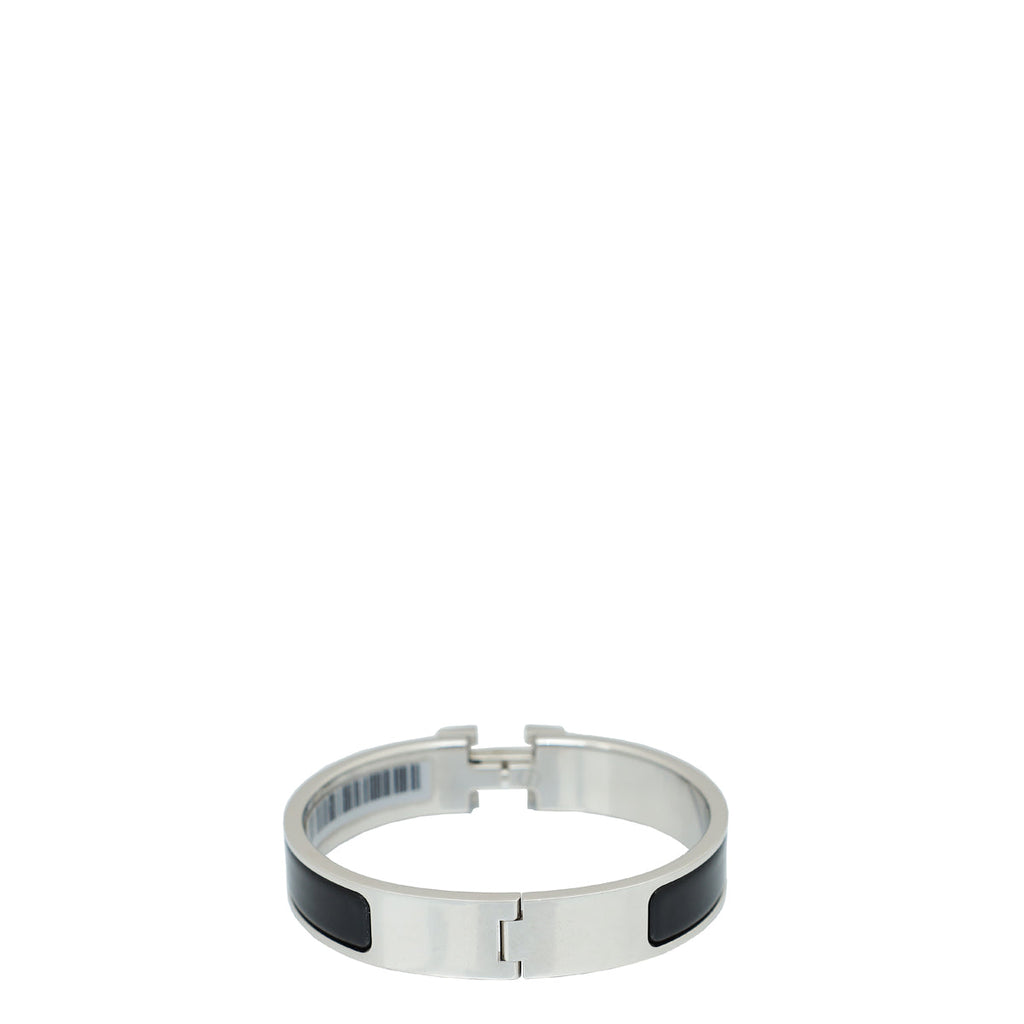 Hermes Noir Clic H Bracelet