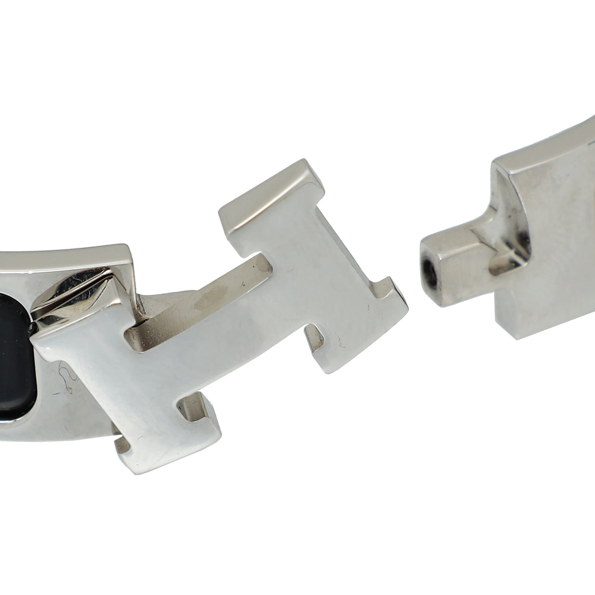 Hermes Noir Clic H Bracelet