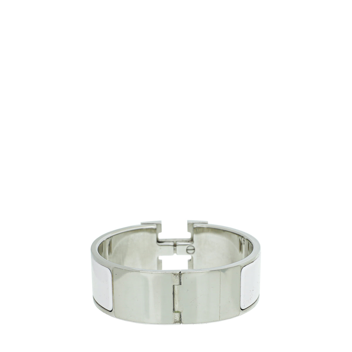 Hermes Blanc Clic Clac Pm Bracelet