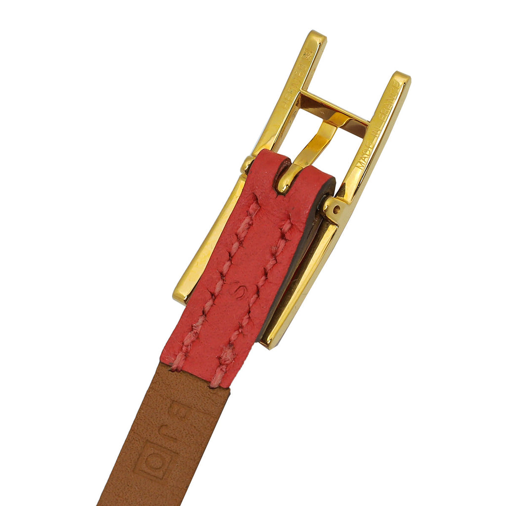 Hermes Rose Jaipur Hapi Small 3 Bracelet