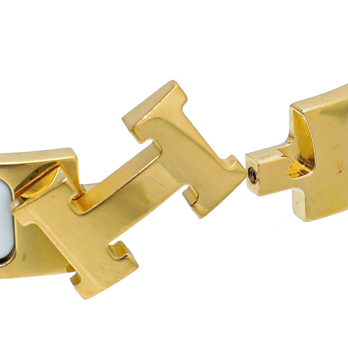Hermes Blanc Clic H PM Bracelet