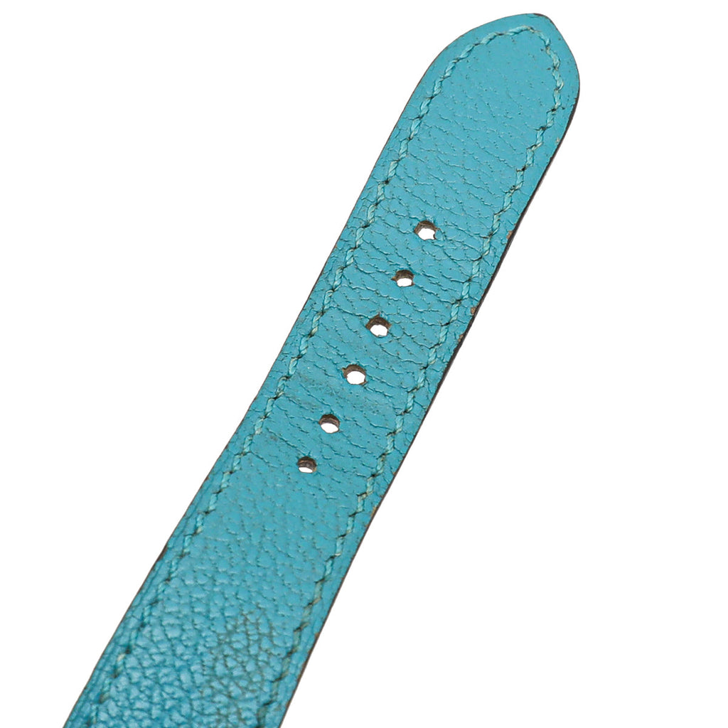 Hermes Turquoise Medor 23mm Quartz Watch