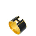 Hermes Noir Clic H XL Wide PM Bracelet