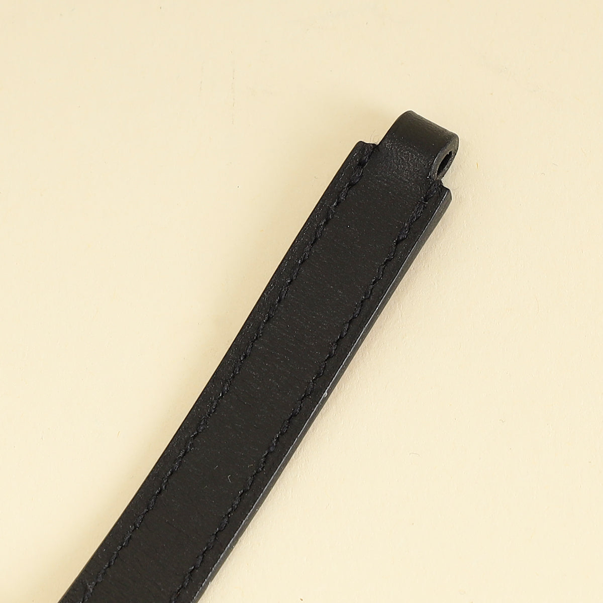 Hermes Noir Rivale Double Tour Bracelet