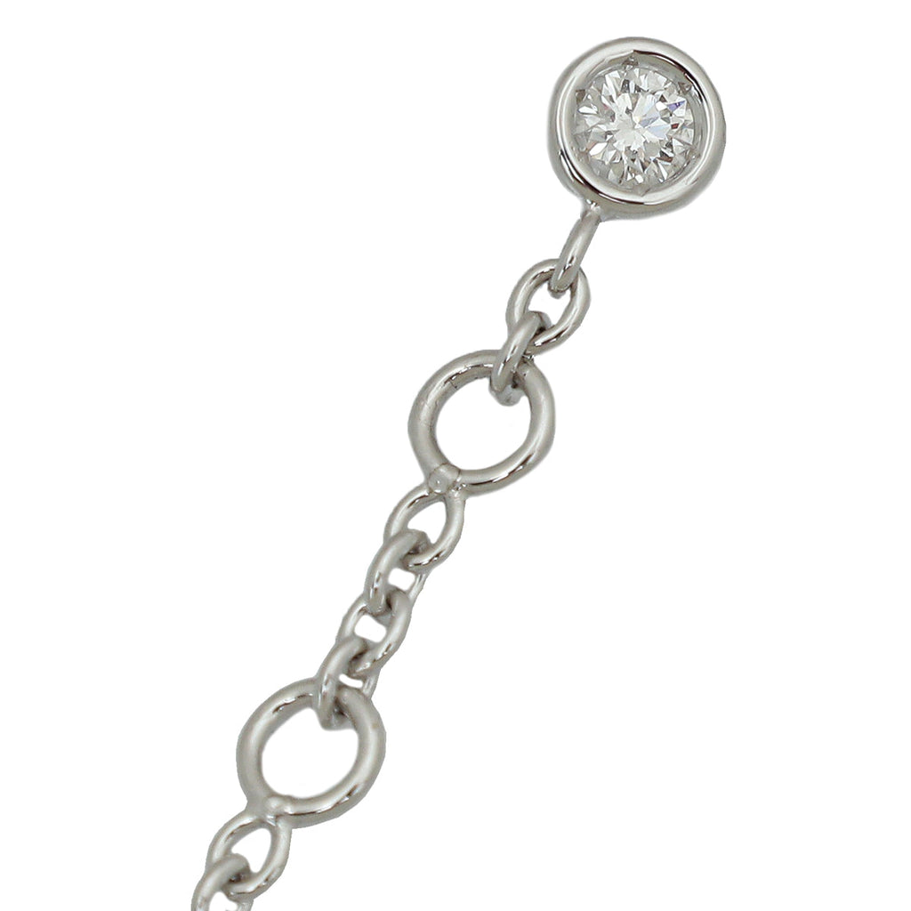 Hermes 18K White Gold Diamond Finesse Bracelet