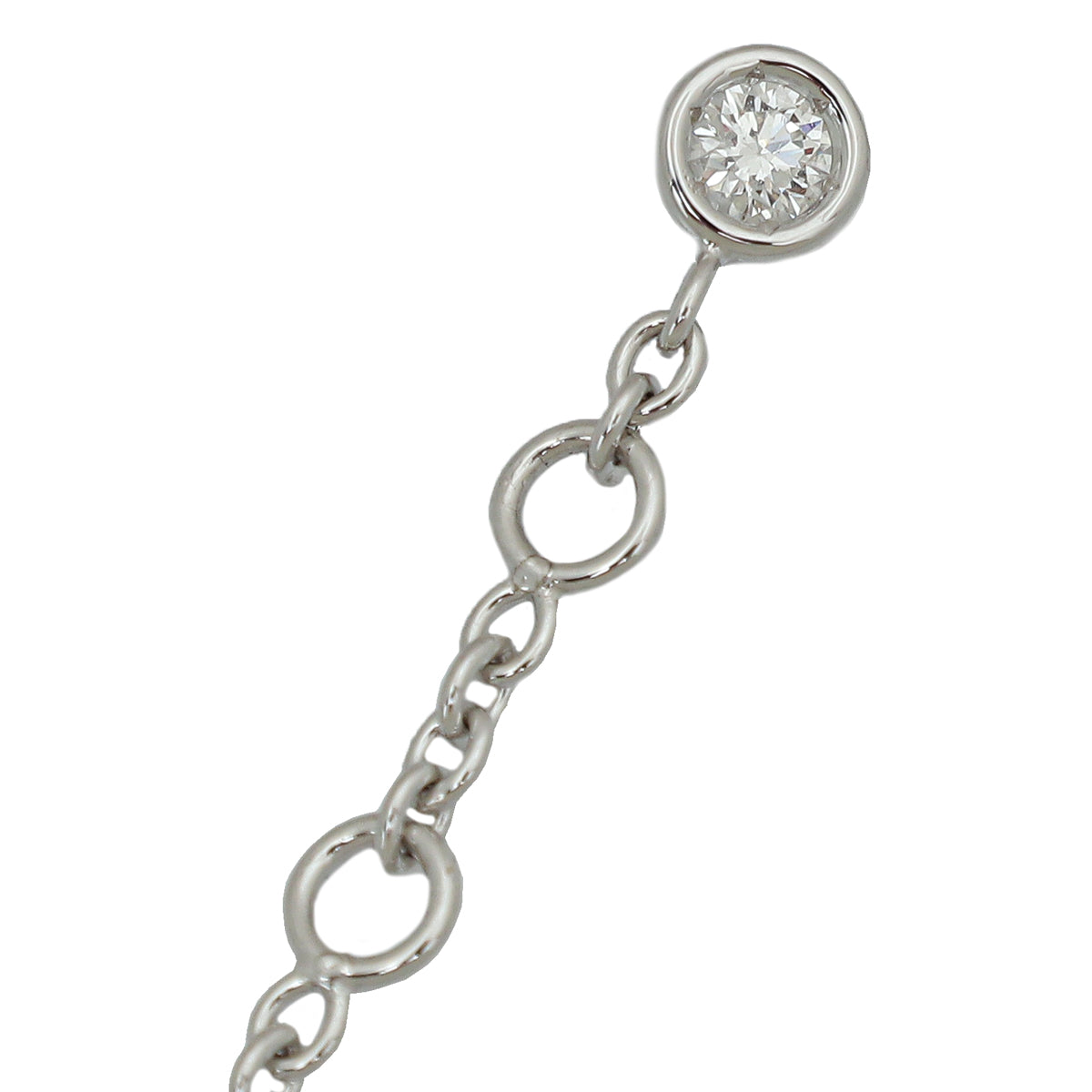 Hermes 18K White Gold Diamond Finesse Bracelet