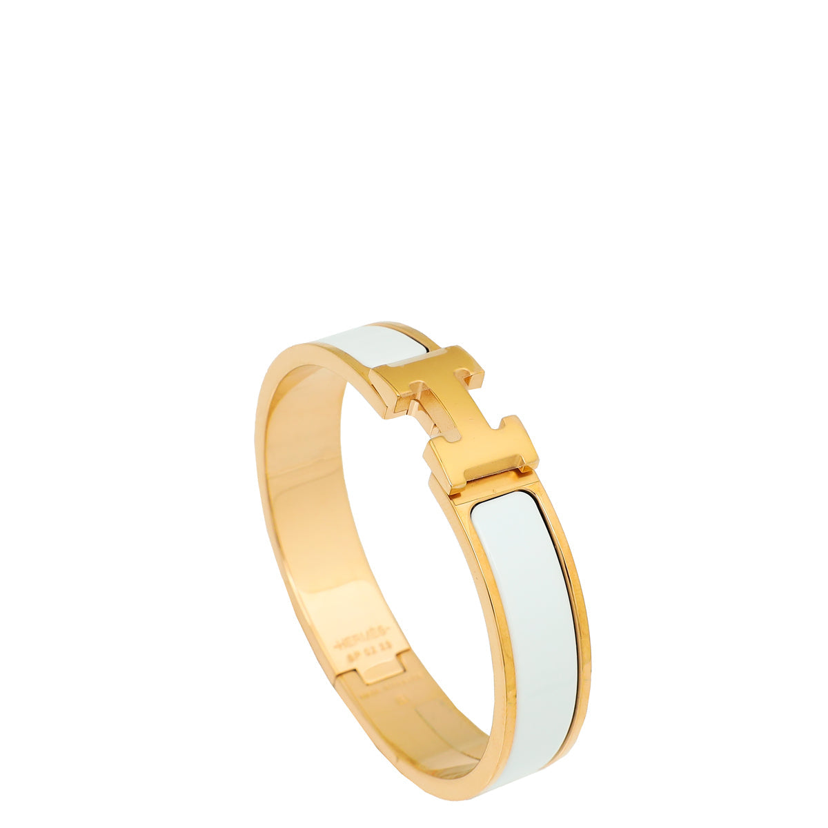 Hermes Blanc Clic H PM Bracelet