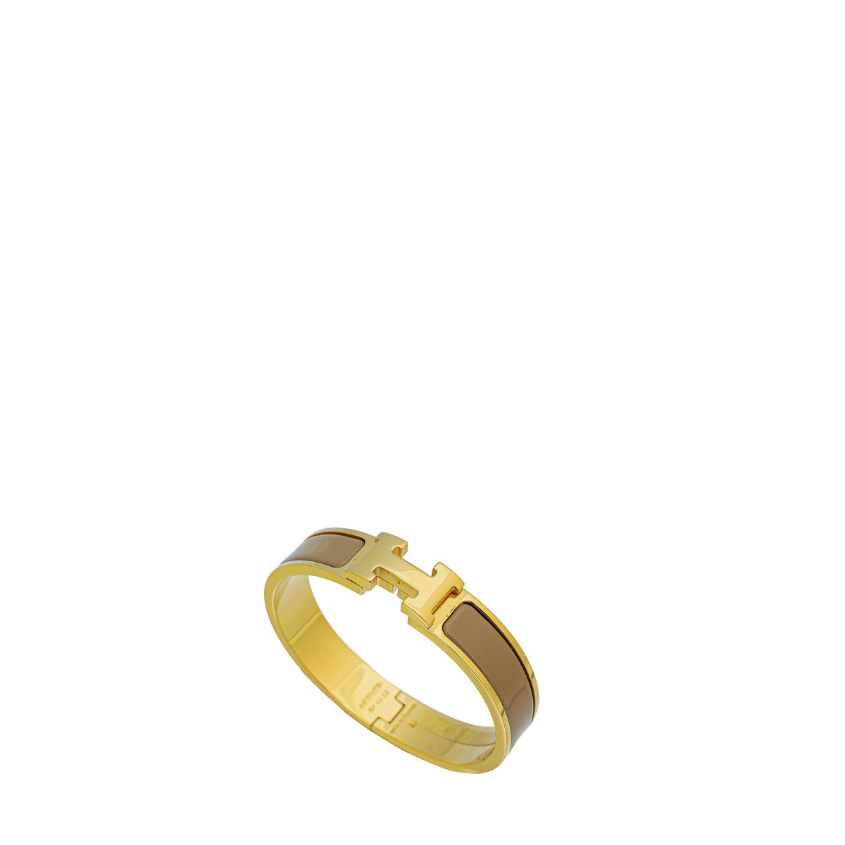 Hermes Chataigne Clic H Bracelet