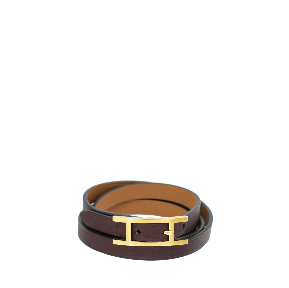 Hermes Bordeaux Chamonix Hapi 3 Medium Bracelet