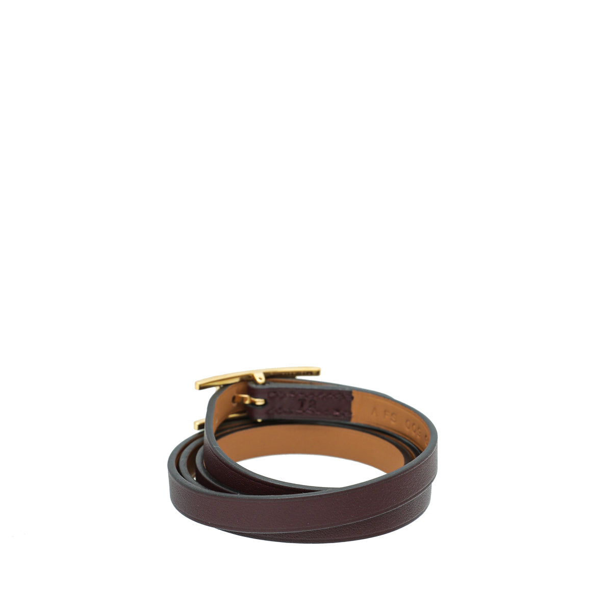 Hermes Bordeaux Chamonix Hapi 3 Medium Bracelet