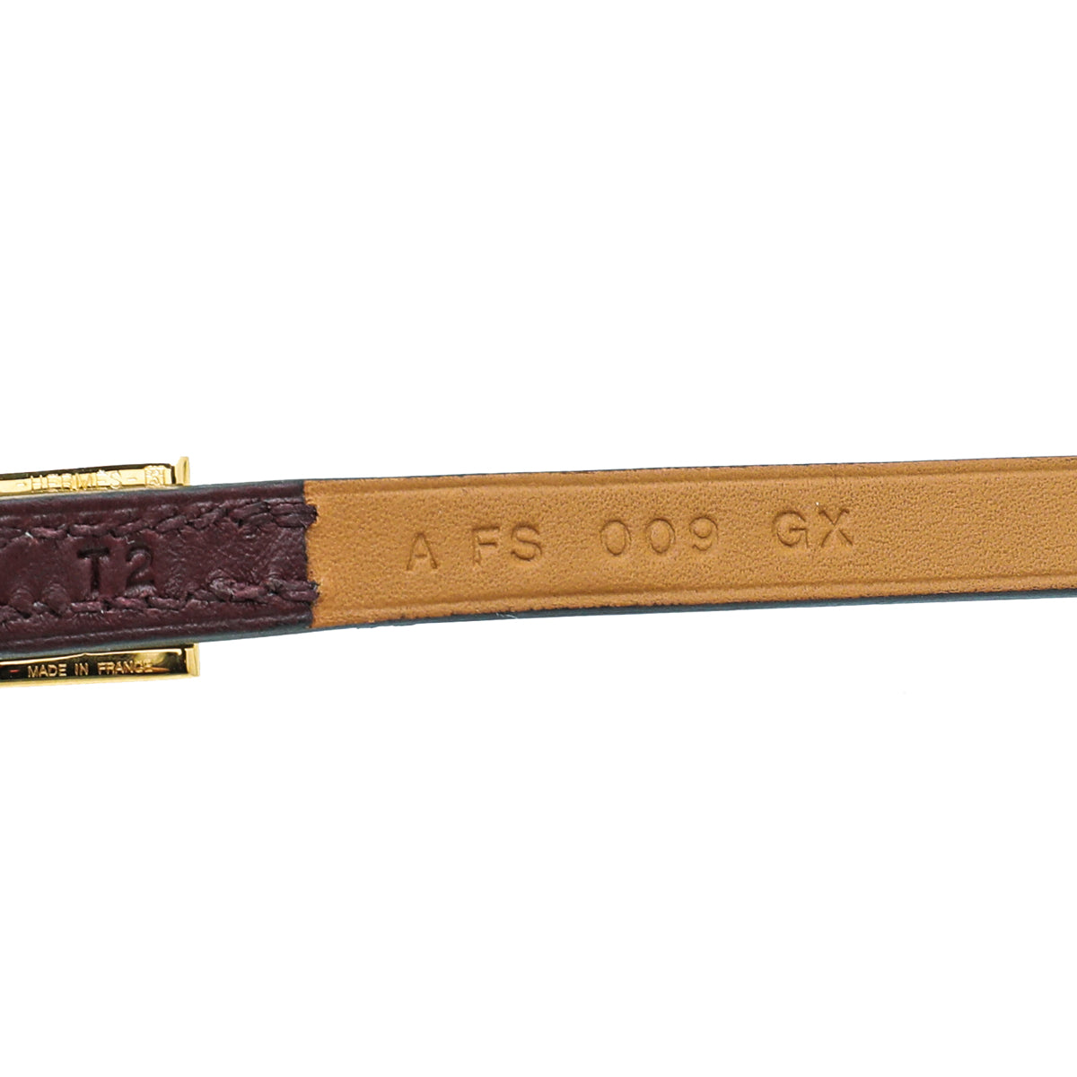 Hermes Bordeaux Chamonix Hapi 3 Medium Bracelet