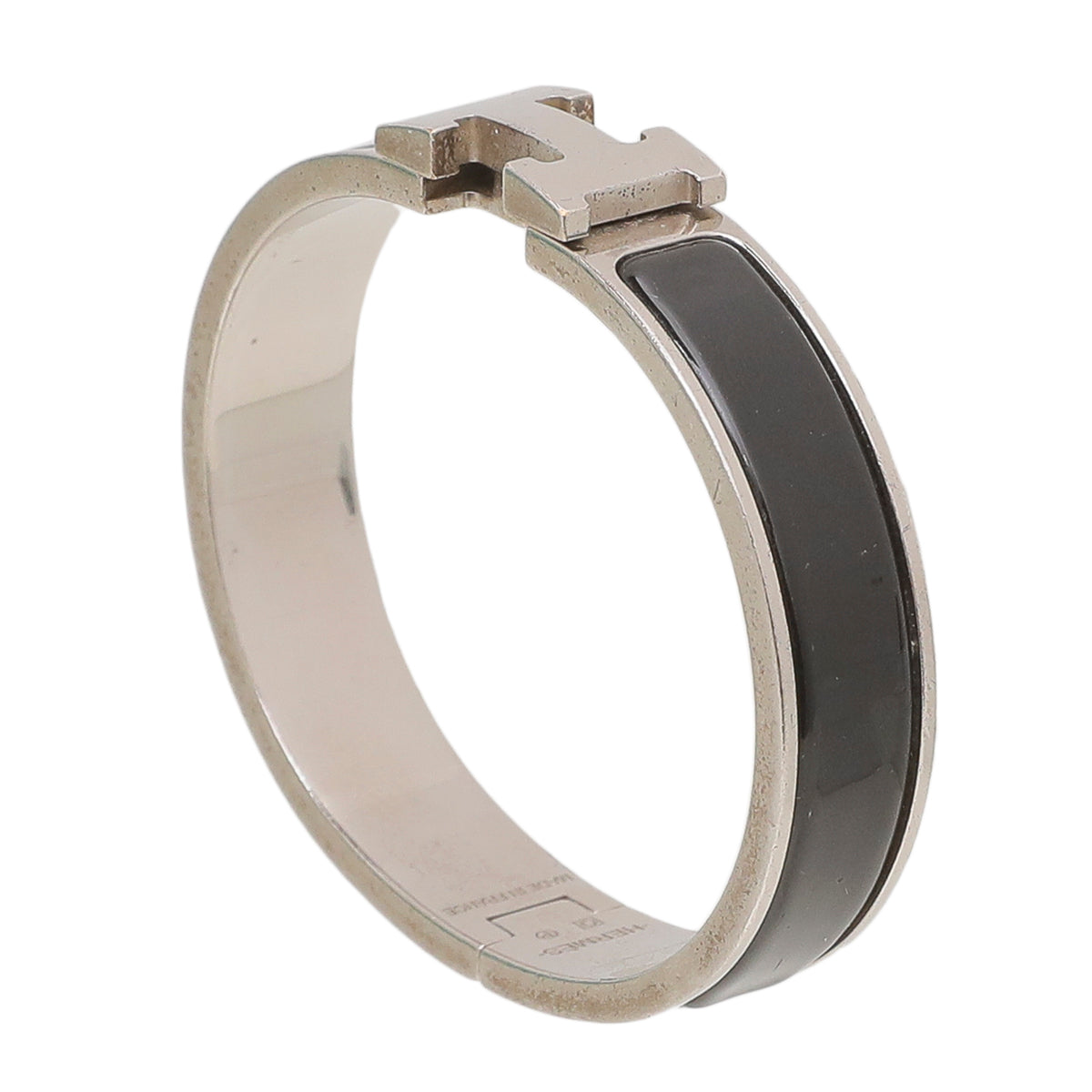 Hermes Black Clic H Bracelet