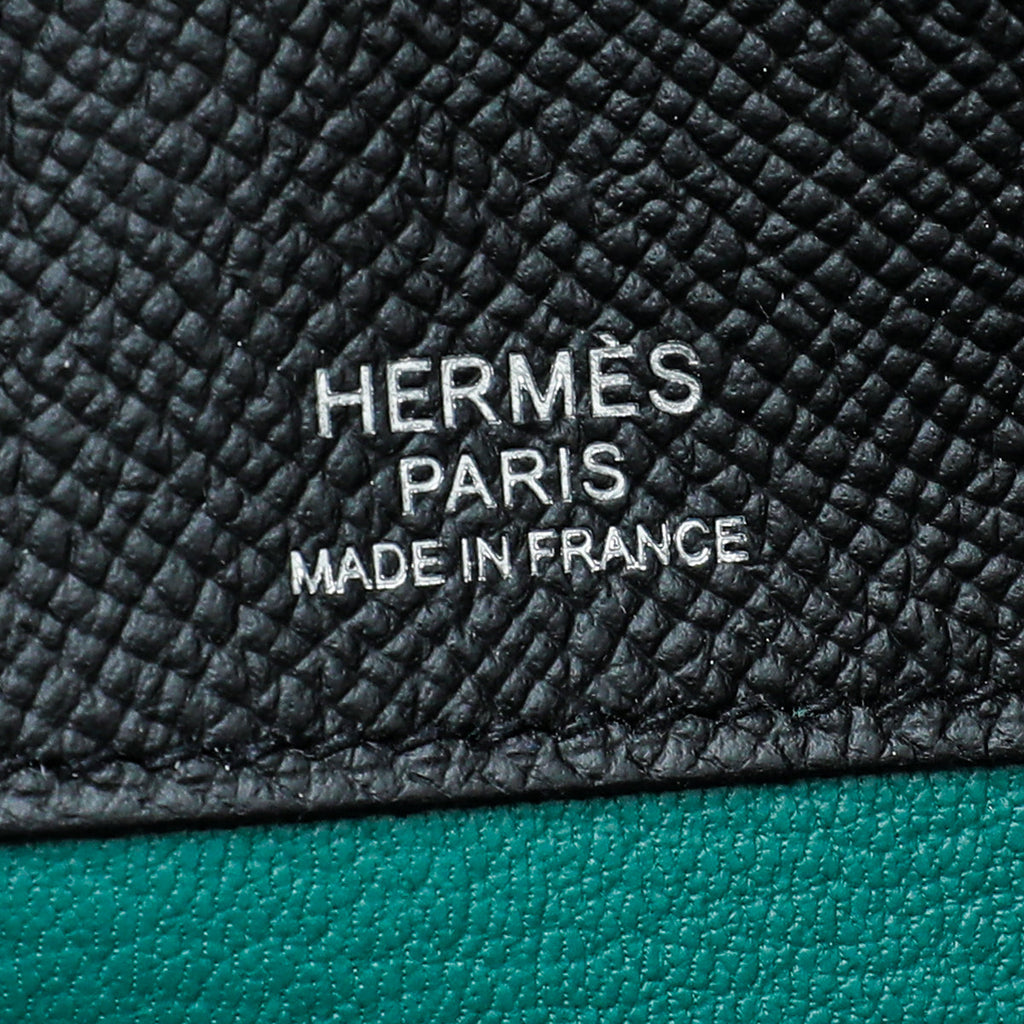 Hermes Noir Cityhall Eclat PM Pouch