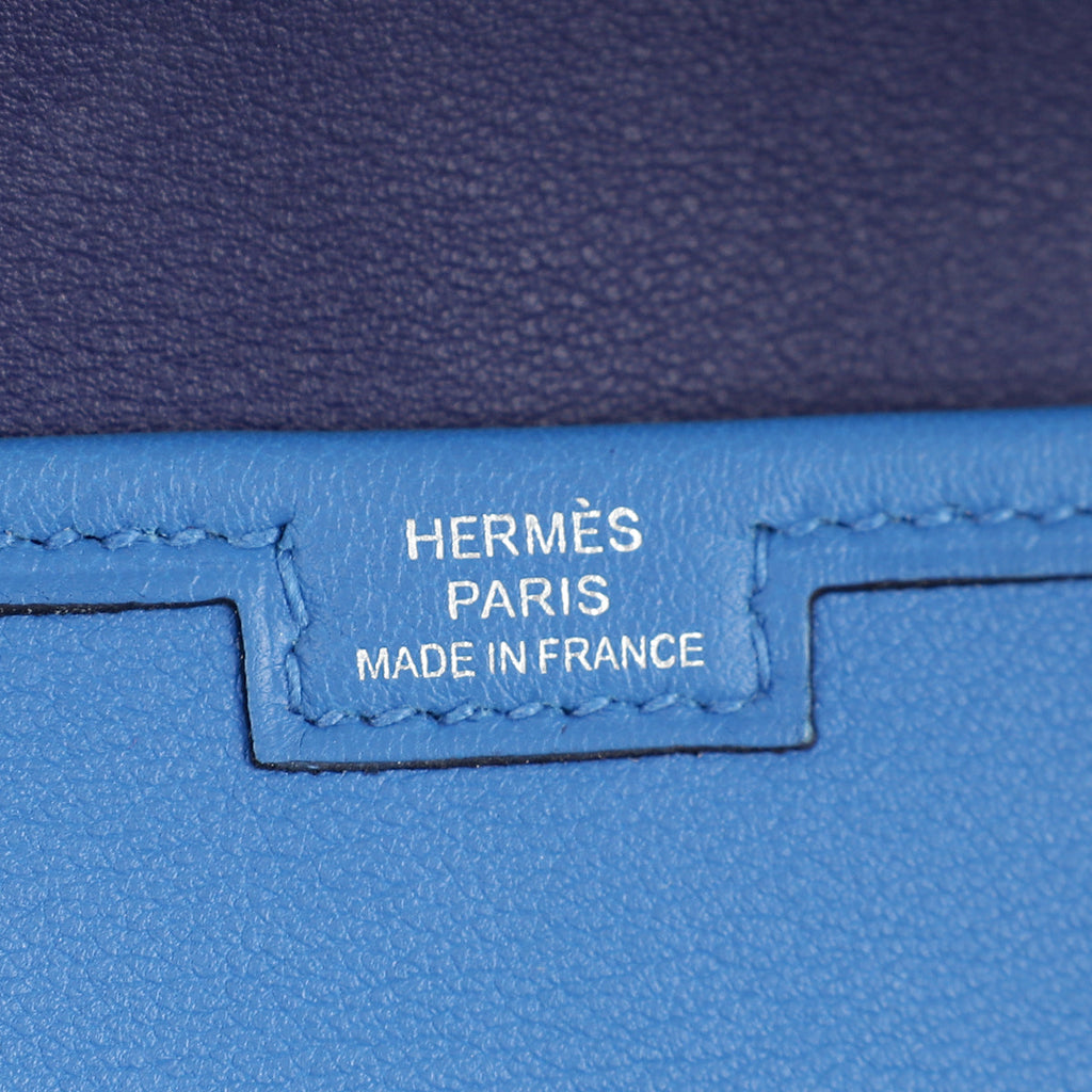 Hermes Bicolor Jige Duo Clutch