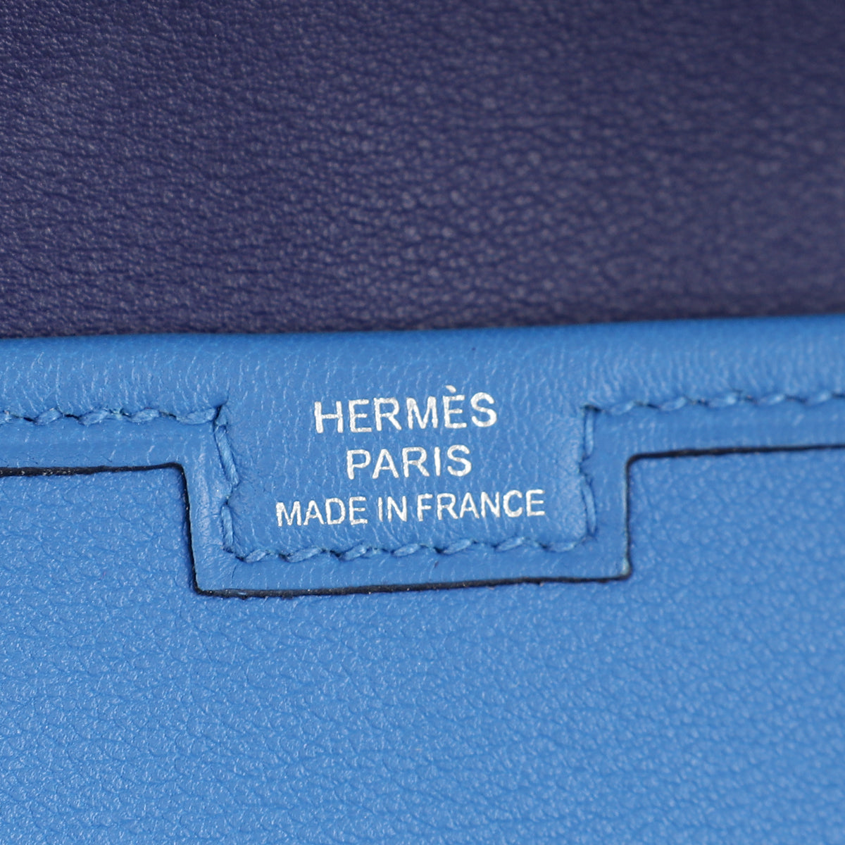 Hermes Bicolor Jige Duo Clutch