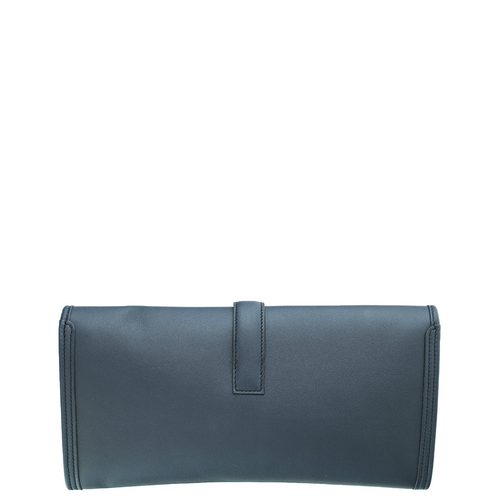 Hermes Bleu Nuit Jige Elan 29 Clutch