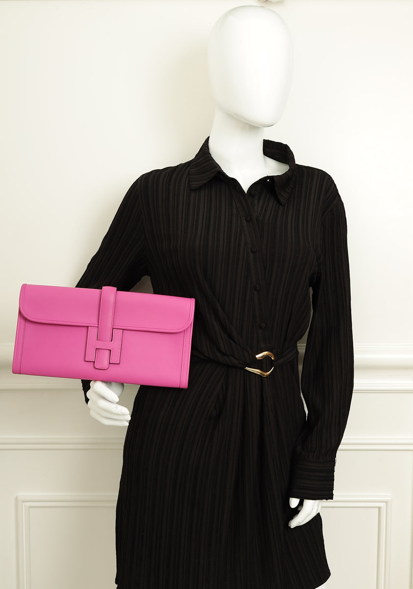 Hermes Magnolia Jige Elan 29 Swift Clutch