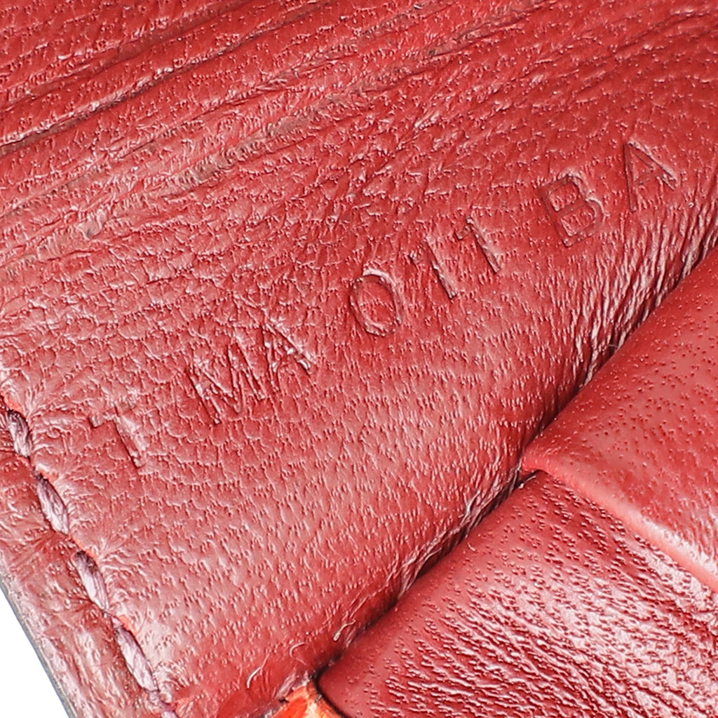 Hermes Bicolor Matte Alligator Lizard Jige Duo Clutch