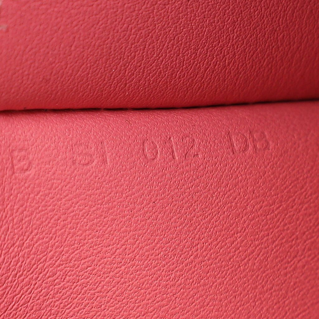 Hermes Rose Azalee Zipengo Chaine D'Ancre GM Pouch