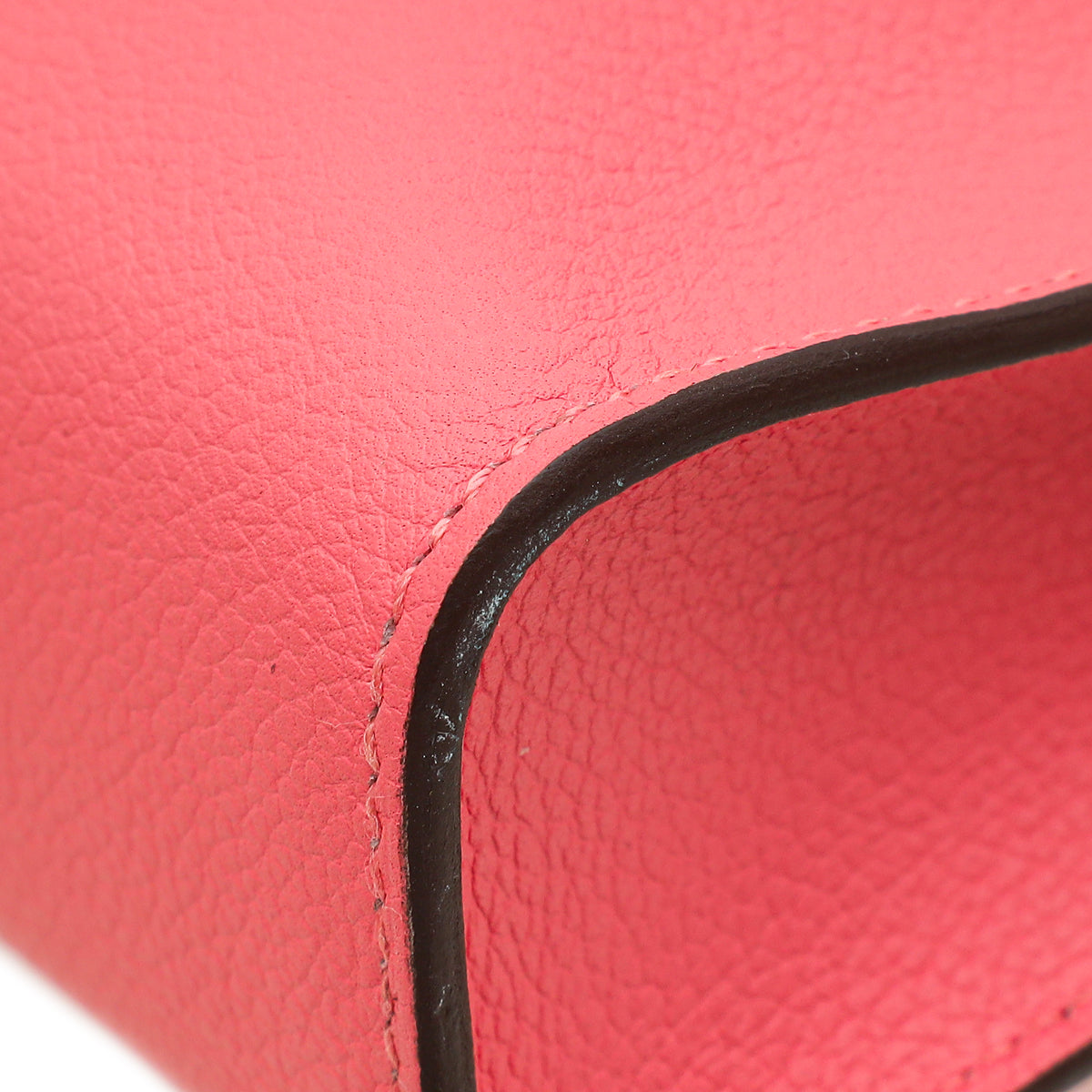 Hermes Rose Azalee Zipengo Chaine D'Ancre GM Pouch