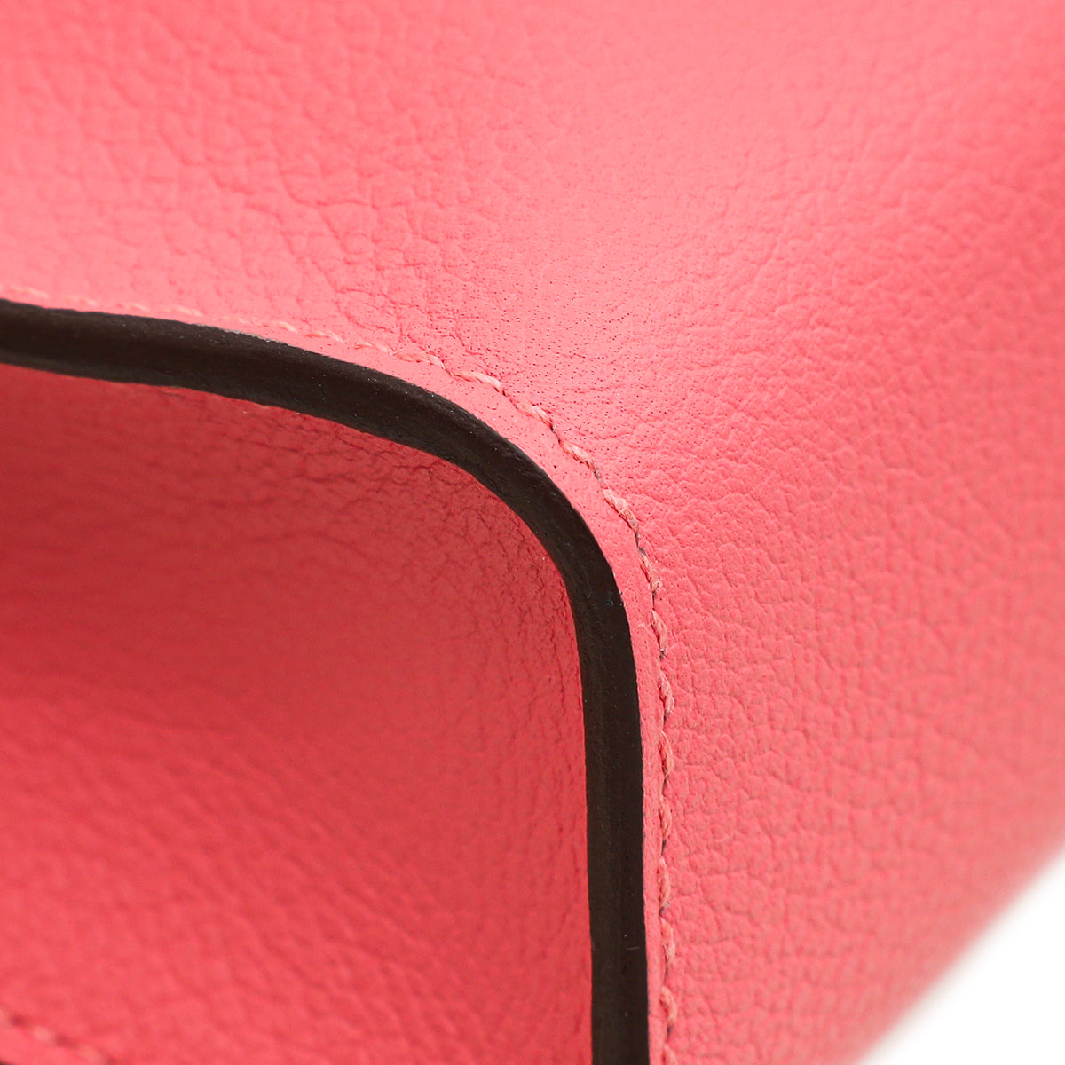 Hermes Rose Azalee Zipengo Chaine D'Ancre GM Pouch